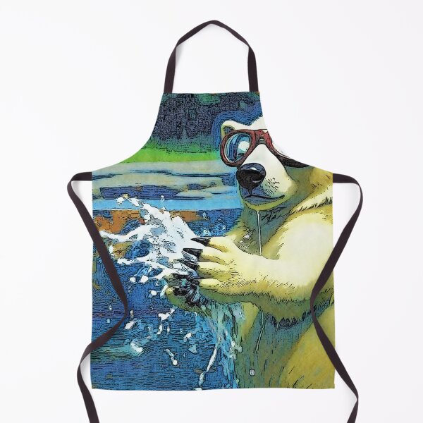 Item preview, Look Clean Paws - Polar Bear Cub Washing Paws designed and sold by NaturePrints.