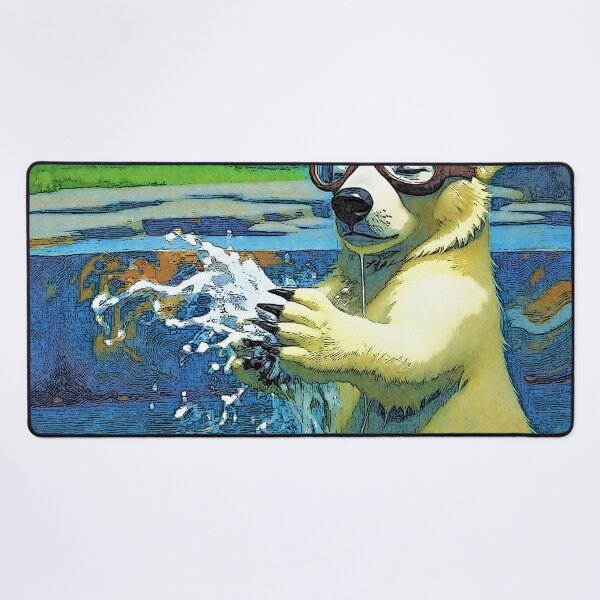 Item preview, Look Clean Paws - Polar Bear Cub Washing Paws designed and sold by NaturePrints.