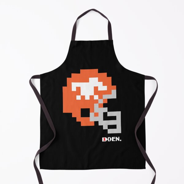 Item preview, Broncos Throwback Tecmo Bowl Helmet designed and sold by TecmoBowlSports.