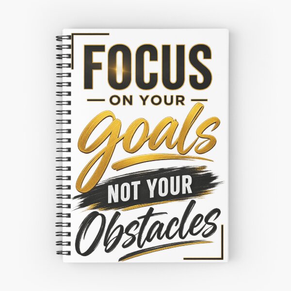 Item preview, Focus on Your Goals, Not Your Obstacles designed and sold by well-zine.