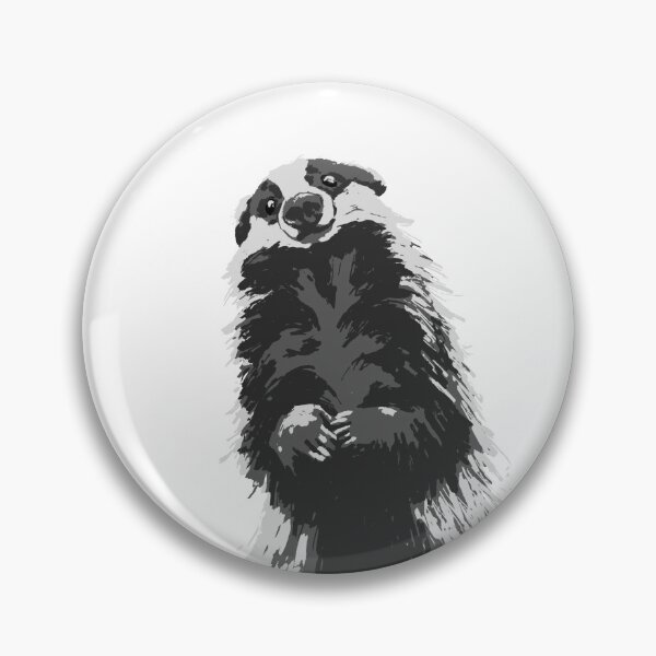 Item preview, A polite little badger designed and sold by AlnyOcean.
