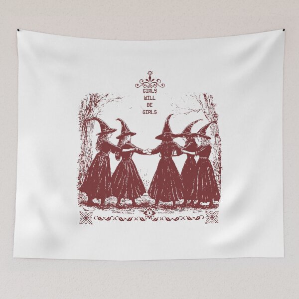 Item preview, Girls Will Be Girls Witch designed and sold by delllsdesigns.