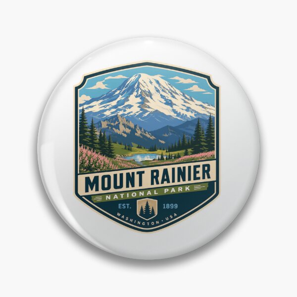 Item preview, Mount Rainier National Park Washington USA Traveler Souvenir designed and sold by Simsimah26Parks.