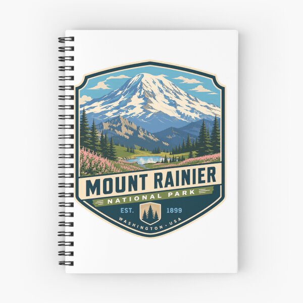 Item preview, Mount Rainier National Park Washington USA Traveler Souvenir designed and sold by Simsimah26Parks.