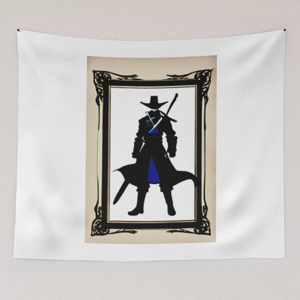 Item preview, Illustration - Stylized Adventurer Figure, Dramatic Digital Portrait designed and sold by AnimeShin.