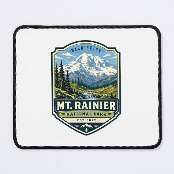 Item preview, Washington Mt. Rainier National Park Est. 1899 Washington State Mountain Hiking Traveler designed and sold by Simsimah26Parks.