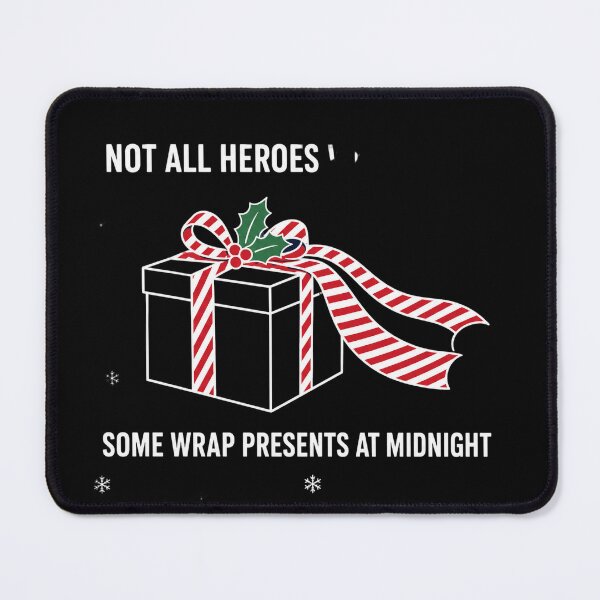 Item preview, Not All Heroes Wear Capes designed and sold by CerealBoxInk.