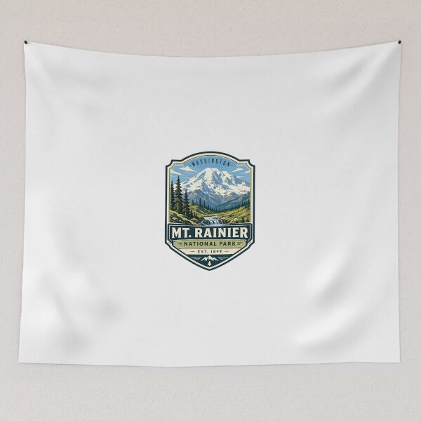 Item preview, Washington Mt. Rainier National Park Est. 1899 Washington State Mountain Hiking Traveler designed and sold by Simsimah26Parks.