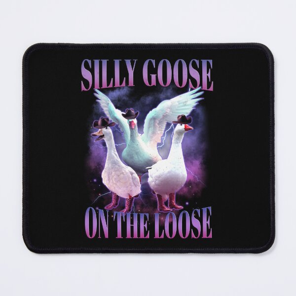 Item preview, Silly Goose On The Loose Funny Goose Meme designed and sold by BelkaMd.