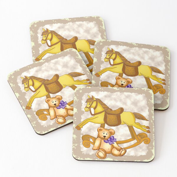 Item preview, Rocking Horse Teddy Bear  designed and sold by artmuvz.