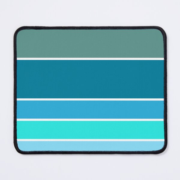 Item preview, Nautical Decor Stripes in Ocean Colors Retro Coastal Vibes 2/4 designed and sold by Beachy.