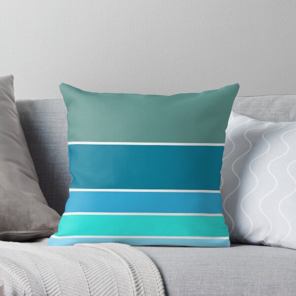 Item preview, Nautical Decor Stripes in Ocean Colors Retro Coastal Vibes 2/4 designed and sold by Beachy.