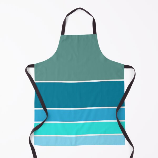 Item preview, Nautical Decor Stripes in Ocean Colors Retro Coastal Vibes 2/4 designed and sold by Beachy.