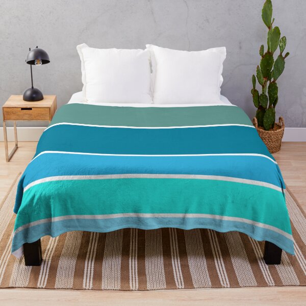 Item preview, Nautical Decor Stripes in Ocean Colors Retro Coastal Vibes 2/4 designed and sold by Beachy.