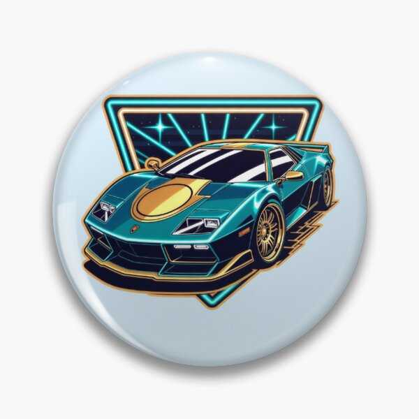 Item preview, Retro Synthwave Supercar - Neon Cyber Vector Graphic designed and sold by Nexus Space.