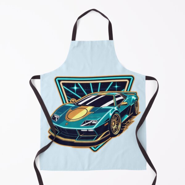 Item preview, Retro Synthwave Supercar - Neon Cyber Vector Graphic designed and sold by Nexus Space.