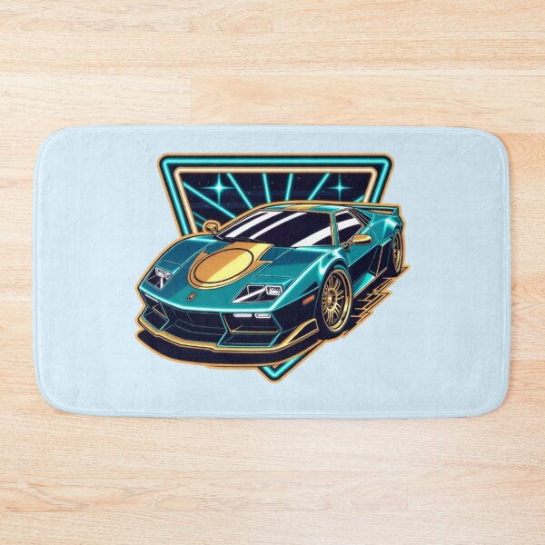 Item preview, Retro Synthwave Supercar - Neon Cyber Vector Graphic designed and sold by Nexus Space.
