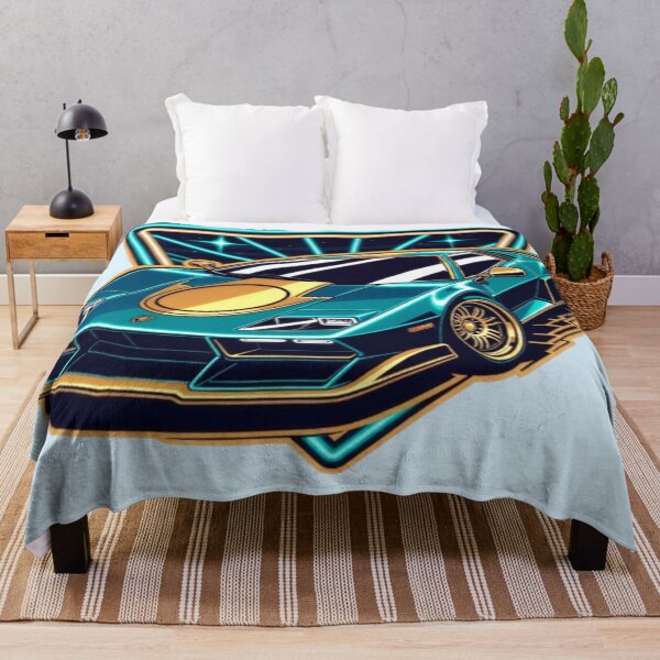 Item preview, Retro Synthwave Supercar - Neon Cyber Vector Graphic designed and sold by Nexus Space.