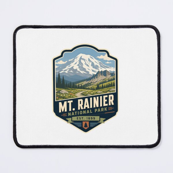 Item preview, Mt. Rainier National Park Washington State Outdoor Adventure Est 1899 designed and sold by Simsimah26Parks.