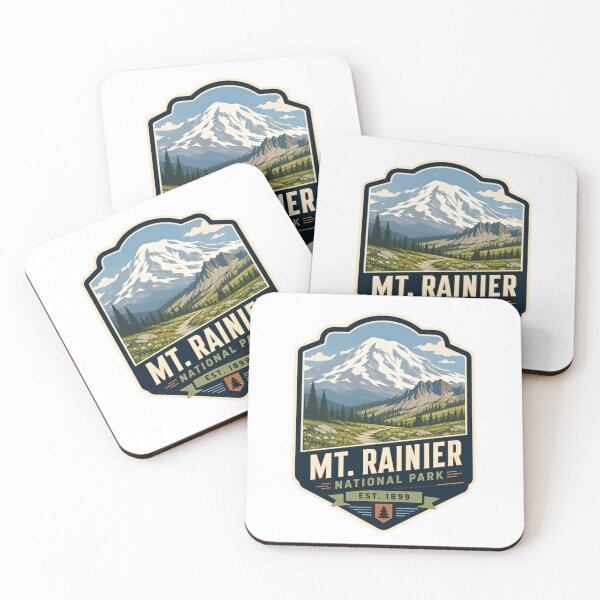 Item preview, Mt. Rainier National Park Washington State Outdoor Adventure Est 1899 designed and sold by Simsimah26Parks.