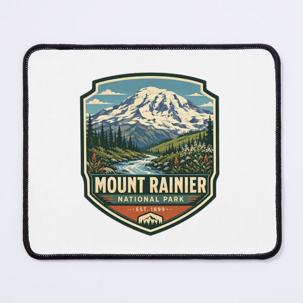 Item preview, Mount Rainier National Park Est. 1899 Washington State Outdoor Adventure designed and sold by Simsimah26Parks.