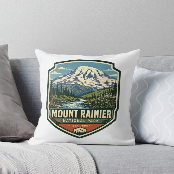 Item preview, Mount Rainier National Park Est. 1899 Washington State Outdoor Adventure designed and sold by Simsimah26Parks.