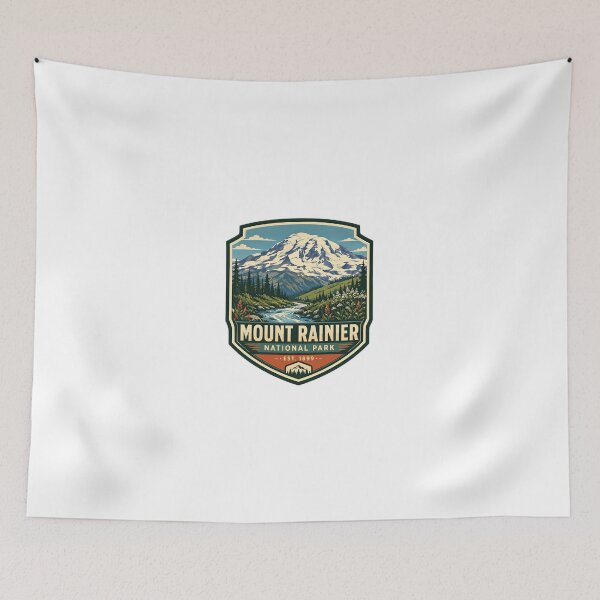 Item preview, Mount Rainier National Park Est. 1899 Washington State Outdoor Adventure designed and sold by Simsimah26Parks.