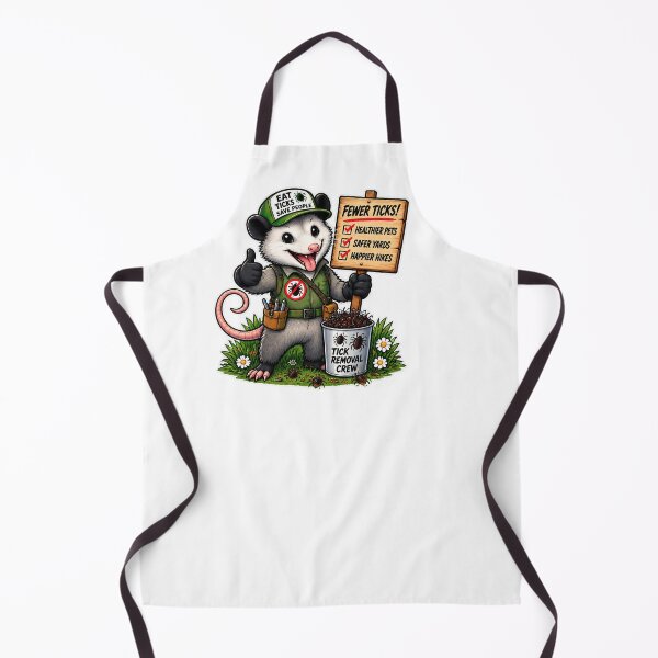Item preview, Opossum Tick Removal Crew 4A designed and sold by CrumbBumStudio.