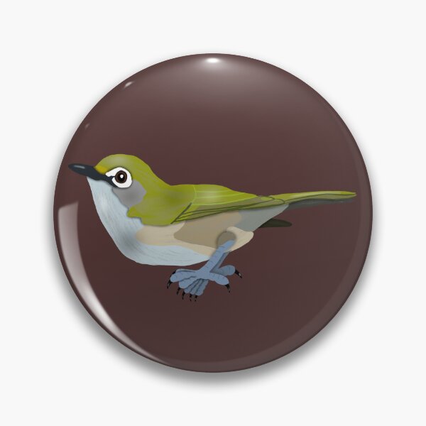 Item preview, Ojo blanco de la Isla de Navidad designed and sold by BDBirds.