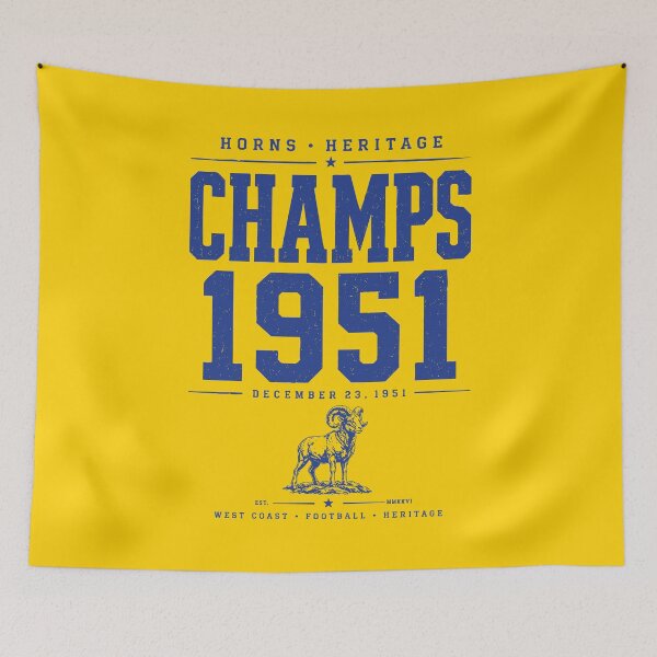 Item preview, Champs 1951 — Vintage West Coast Football Heritage designed and sold by elcarnero.