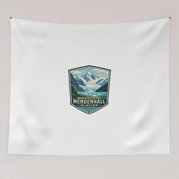 Item preview, Juneau, Alaska Mendenhall Glacier Mendenhall Valley Est. 1941 Alaska Travel Souvenir Visitor designed and sold by Simsimah26Parks.