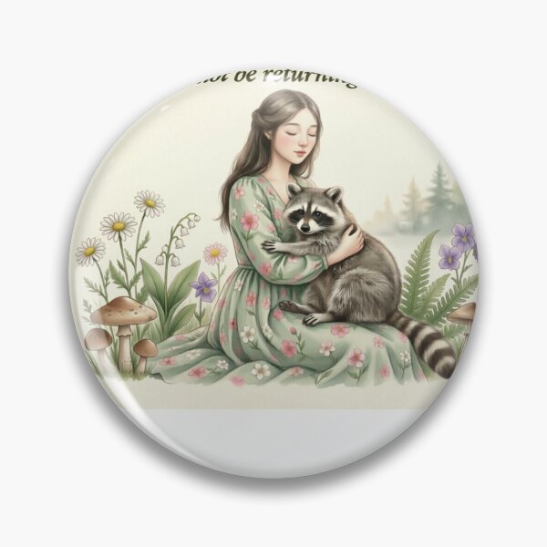 Item preview, Cottagecore Feral Raccoon Shirt – Funny Introvert Woods Aesthetic – Cottage Life Gift for Women designed and sold by FurryPrintLab-FurryPrintLabDesign.