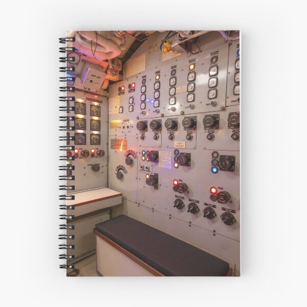 Item preview, Control Room Interior of HMCS Ojibwe Submarine in Ontario designed and sold by jrtwynam.