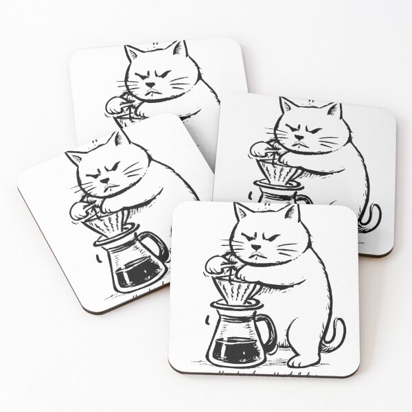 Item preview, Cat Coffee - low effort coffee first,effort later designed and sold by Hmid45.