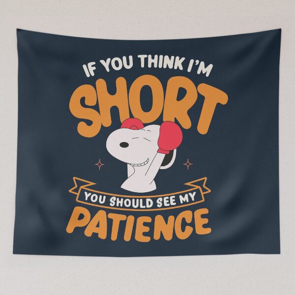 Item preview, Dog Lover Gift Patience Illustration designed and sold by beboplab.