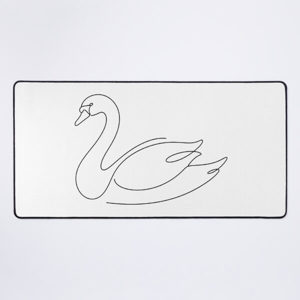 Item preview, Swan Line Art designed and sold by Nitta Studio.