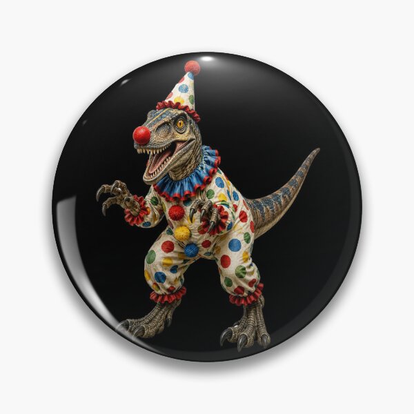 Item preview, Velociraptor Clowning Around designed and sold by Giddy Bear Gifts.