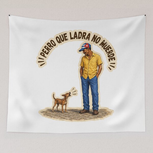 Item preview, Cuban popular phrase t-shirt designed and sold by A lo Cubano Designs .