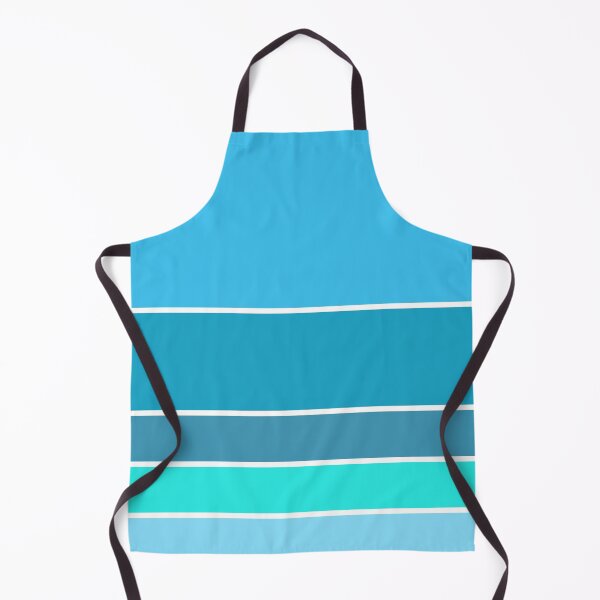 Item preview, Nautical Decor Stripes in Ocean Colors Retro Coastal Vibes 3/4 designed and sold by Beachy.