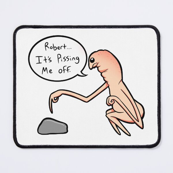 Item preview, Marcus The Worm Funny Rock Drawing Meme designed and sold by MonsterGirlShop.