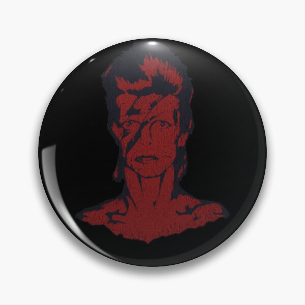 Item preview, David Bowie 70s Glam Rock Lightning Bolt Halftone Graphic Art designed and sold by surmind.