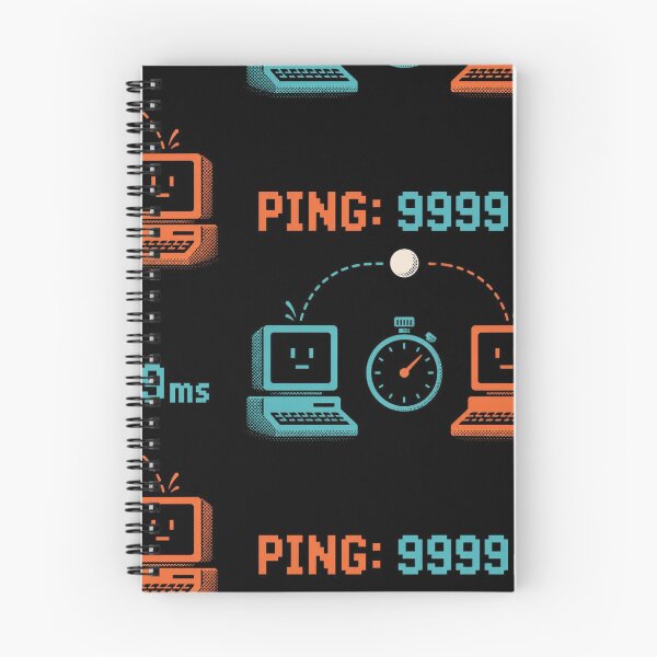Item preview, Ping 9999ms - Funny Gamer High Latency Shirt designed and sold by Geek Tracy Shop.