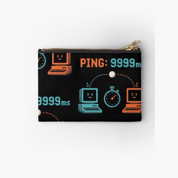 Item preview, Ping 9999ms - Funny Gamer High Latency Shirt designed and sold by Geek Tracy Shop.