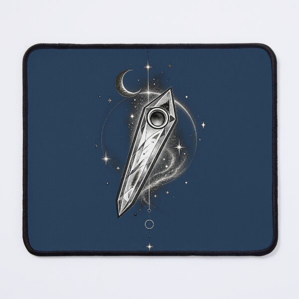 Item preview, Nocturne Shard Dark Celestial Crystal Art designed and sold by StoneOak.