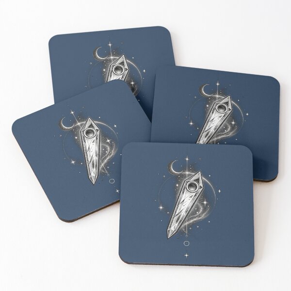 Item preview, Nocturne Shard Dark Celestial Crystal Art designed and sold by StoneOak.