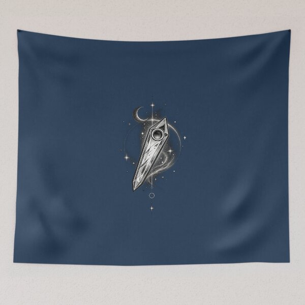 Item preview, Nocturne Shard Dark Celestial Crystal Art designed and sold by StoneOak.