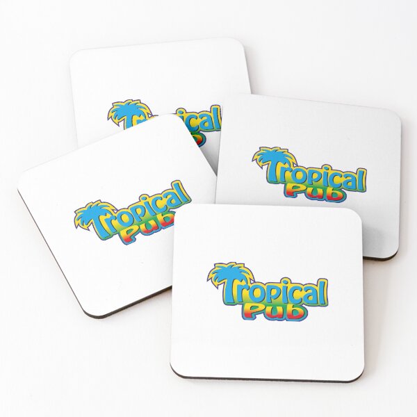 Item preview, Logotipo de fiesta con degradado arcoíris de Tropical Pub designed and sold by ceritoloro89.
