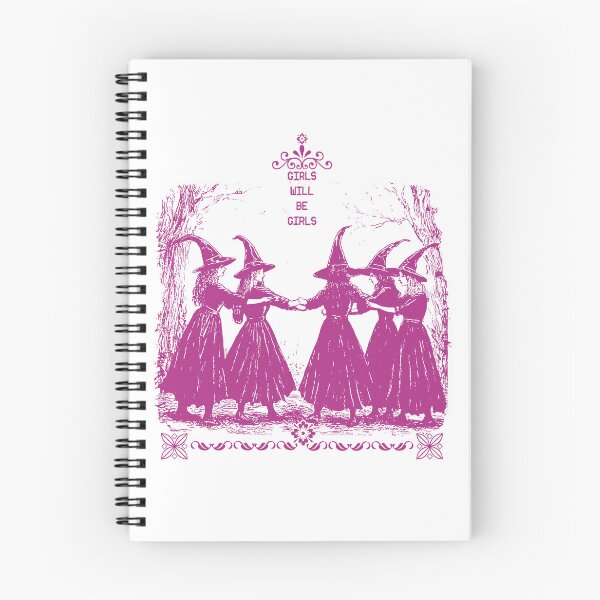 Item preview, Vintage Girls Will Be Girls Witch designed and sold by delllsdesigns.