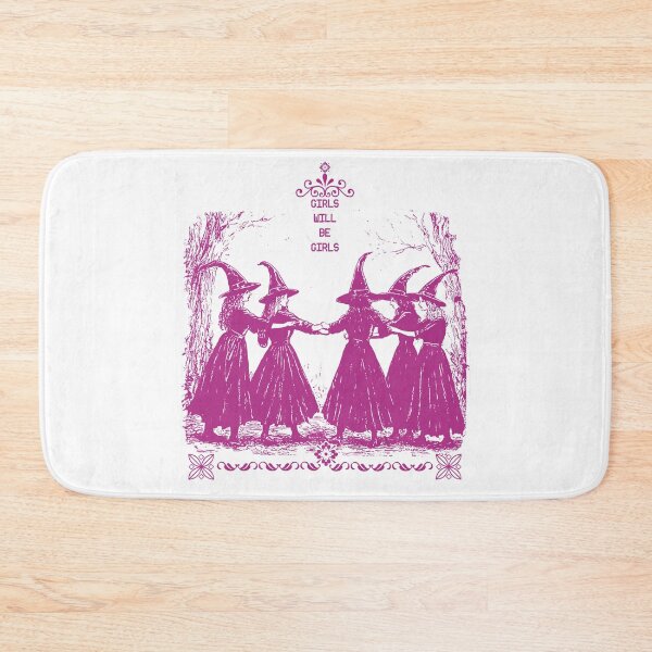 Item preview, Vintage Girls Will Be Girls Witch  designed and sold by delllsdesigns.