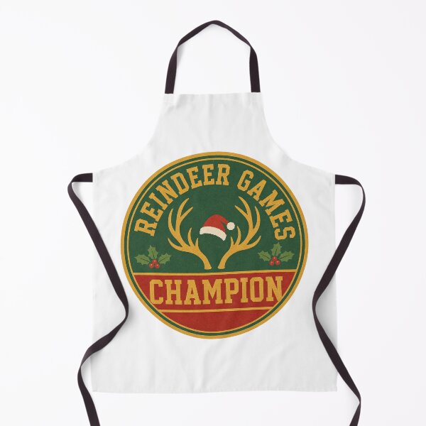 Item preview, Reindeer Games Champion Badge designed and sold by CerealBoxInk.